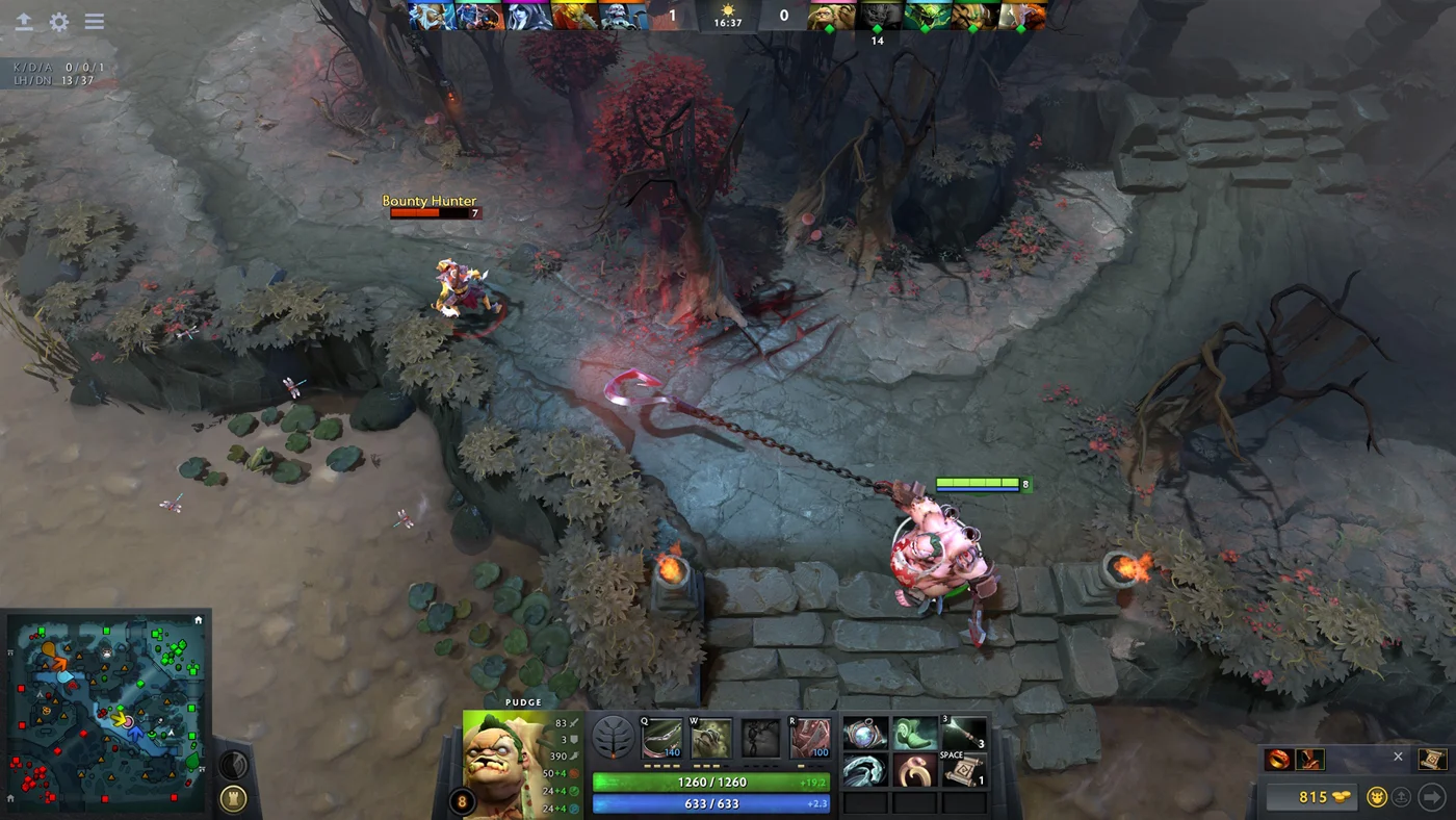 Un’altra scena di Dota 2