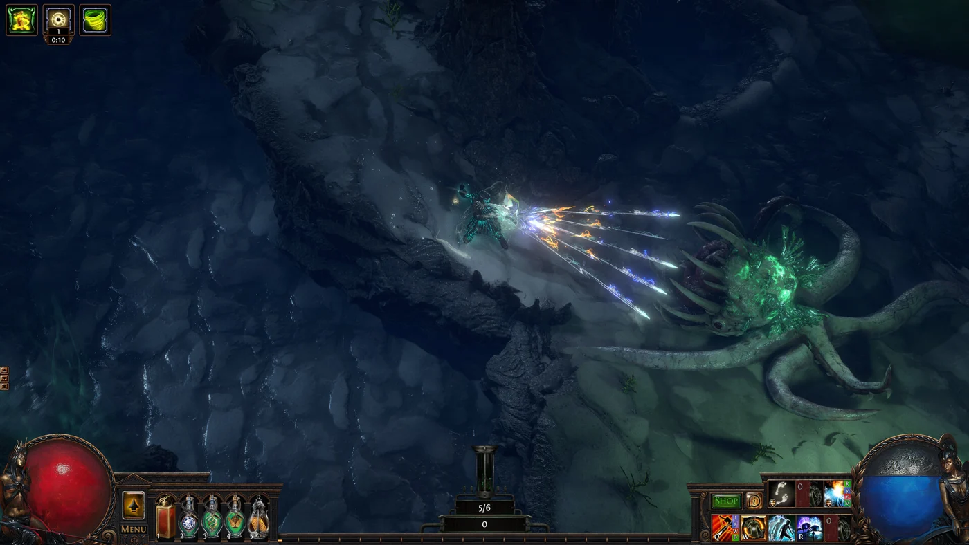 Un’altra scena di Path of Exile